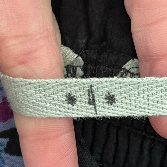 Free People Purple and Black Floral Ruched Tulle Cocktail Mini Dress size 4 EUC - Picture 8 of 9